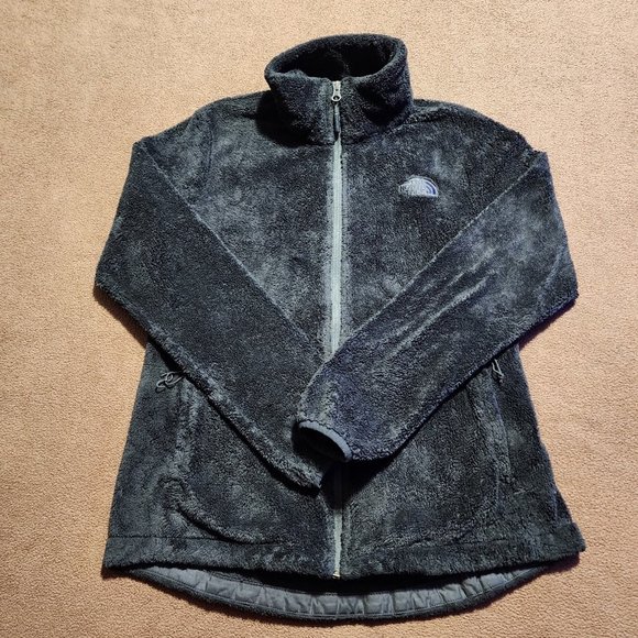 The North Face Jackets & Blazers - The North Face Women's Black Osito Fuzzy Fleece Full-Zip Jacket Size Medium